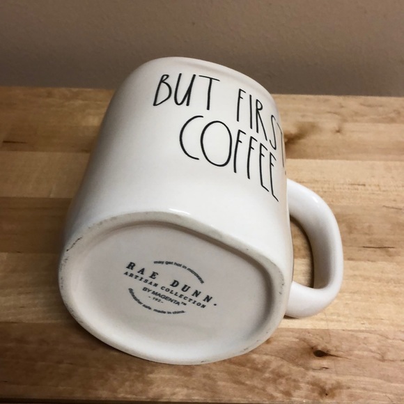 Beautiful New Rae Dunn “But First, Coffee” Mug - Picture 2 of 2